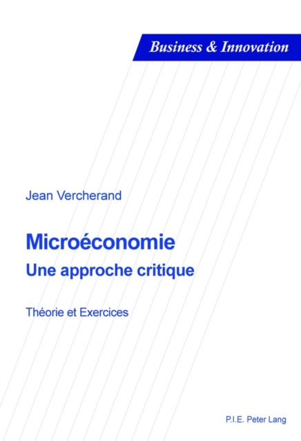 E-kniha Microeconomie Vercherand Jean Vercherand