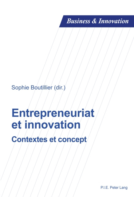 E-kniha Entrepreneuriat et innovation Boutillier Sophie Boutillier