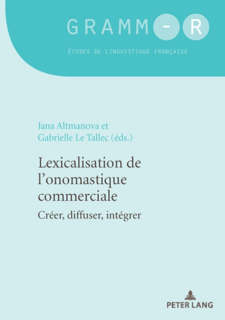 E-kniha Lexicalisation de l'onomastique commerciale Altmanova Jana Altmanova