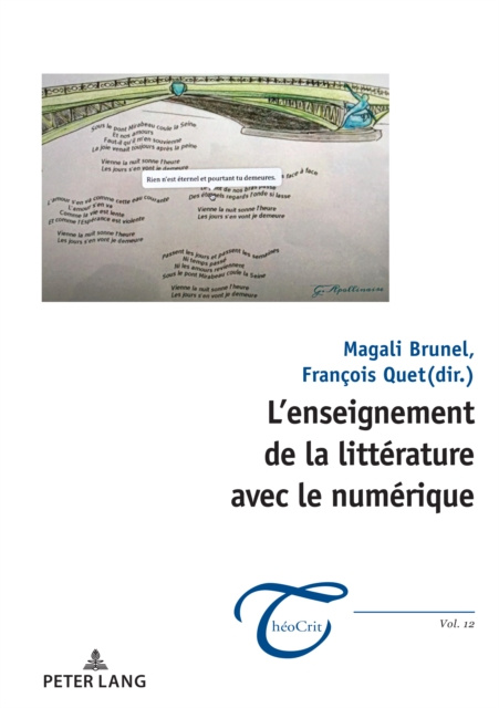 E-kniha L'enseignement de la litterature avec le numerique Massol Jean-Francois Massol