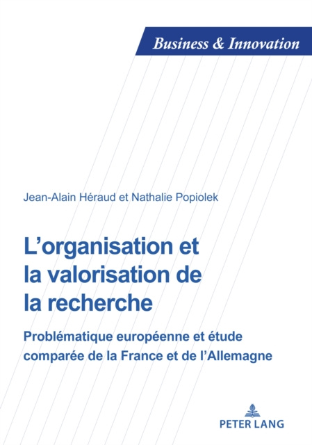 E-kniha L'organisation et la valorisation de la recherche Heraud Jean-Alain Heraud