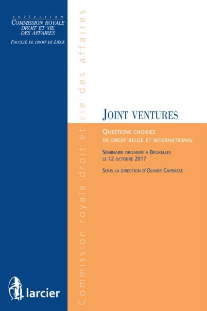 E-knjiga Les joint ventures Olivier Caprasse
