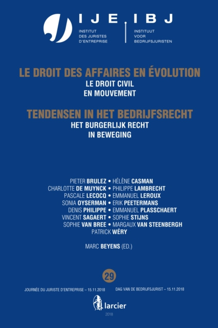 E-kniha Het burgerlijk recht in beweging / Le droit civil en mouvement Pieter Brulez