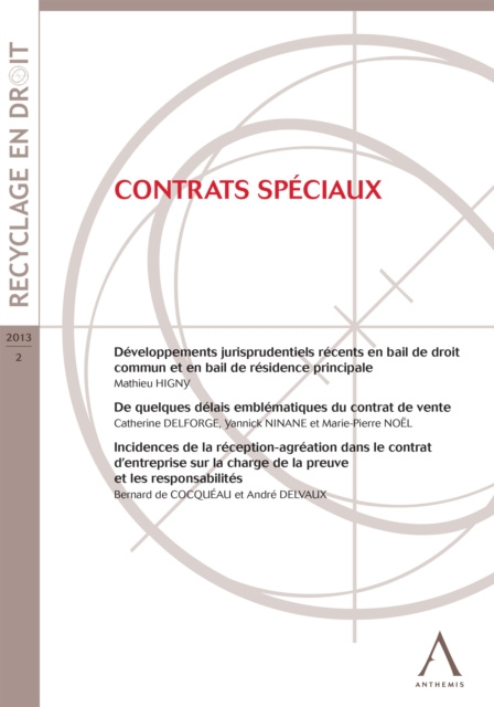 E-kniha Contrats speciaux 