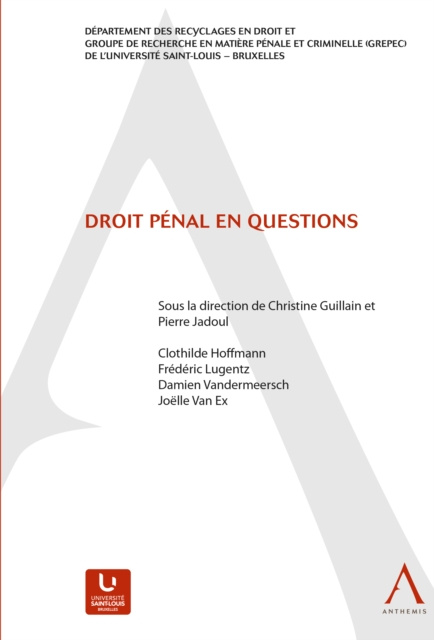 E-kniha Droit penal en questions Christine (sous la direction de) Guillain
