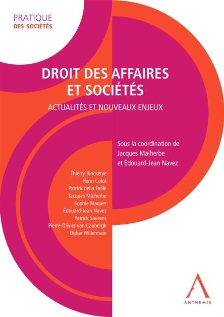 E-kniha Droit des affaires et societes Jacques Malherbe