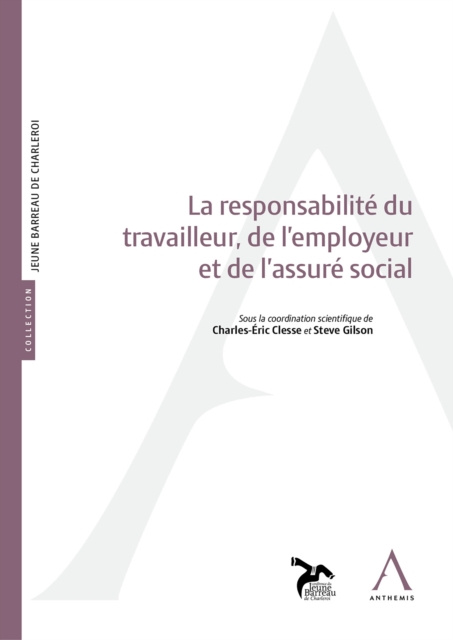 E-kniha La responsabilite du travailleur, de l'employeur et de l'assure social Anthemis