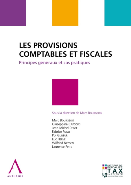 E-kniha Les provisions comptables et fiscales Anthemis