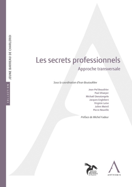 E-kniha Les secrets professionnels Anthemis