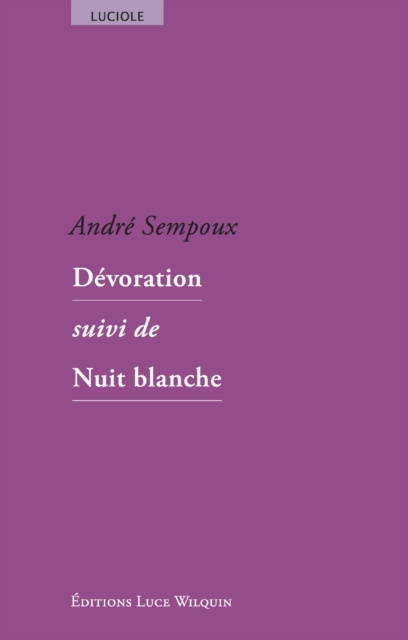 E-knjiga Devoration Andre Sempoux