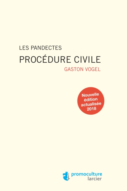 E-book Les Pandectes - Procedure civile Gaston Vogel