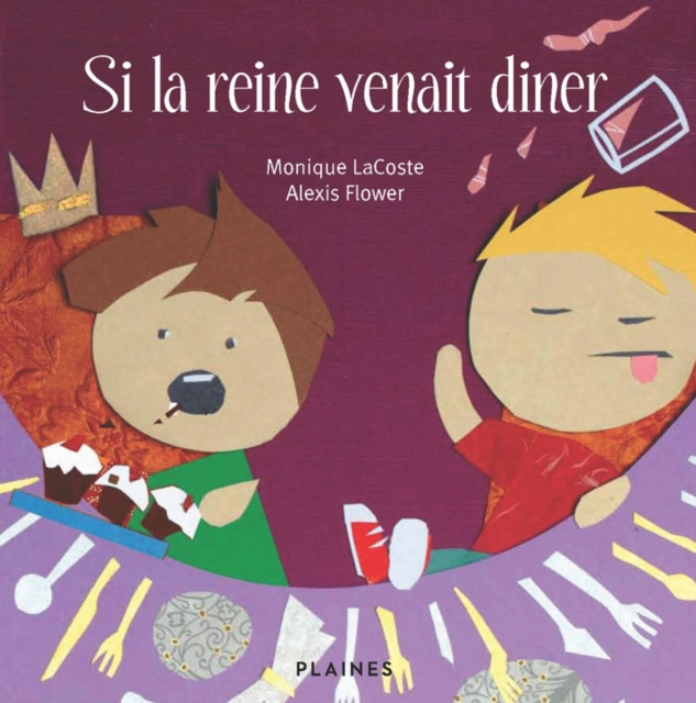 E-kniha Si la reine venait diner Lacoste Monique Lacoste