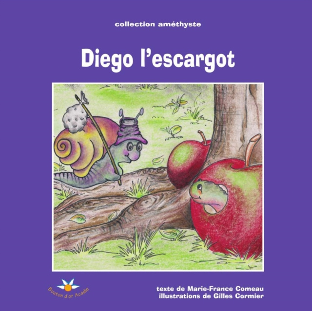 E-kniha Diego l'escargot Comeau Marie-France Comeau