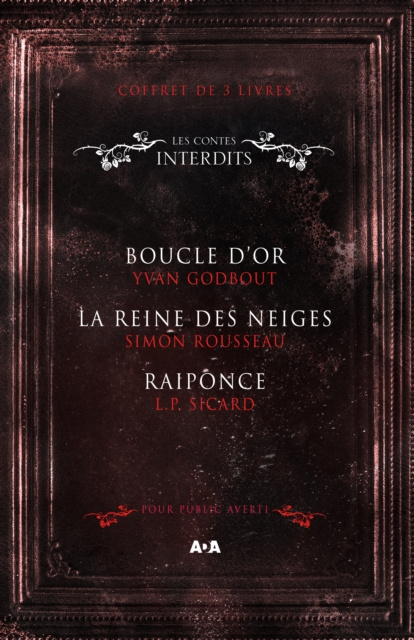 E-kniha Coffret Numerique 3 livres - Les Contes interdits - Boucle d'or - La reine des neiges - Raiponce Godbout Yvan Godbout