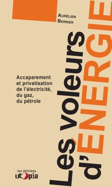 E-kniha Les voleurs d'energie Aurelien Bernier