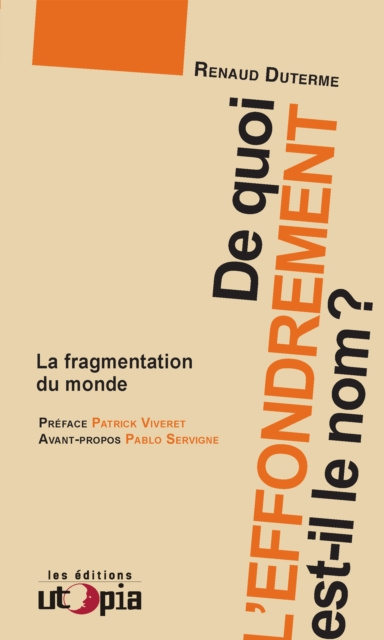 E-book De quoi l'effondrement est-il le nom ? Renaud Duterme