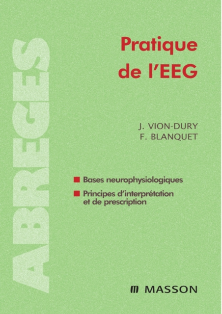 E-knjiga Pratique de l'EEG Jean Vion-Dury