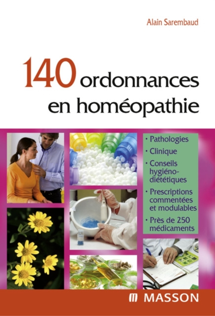 E-kniha 140 ordonnances en homeopathie Alain Sarembaud