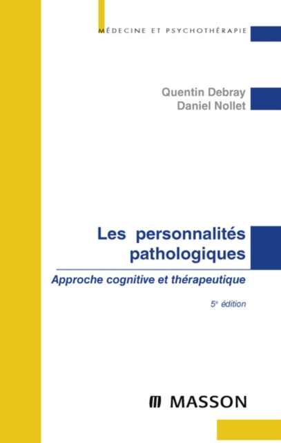 E-kniha Les personnalites pathologiques Quentin Debray