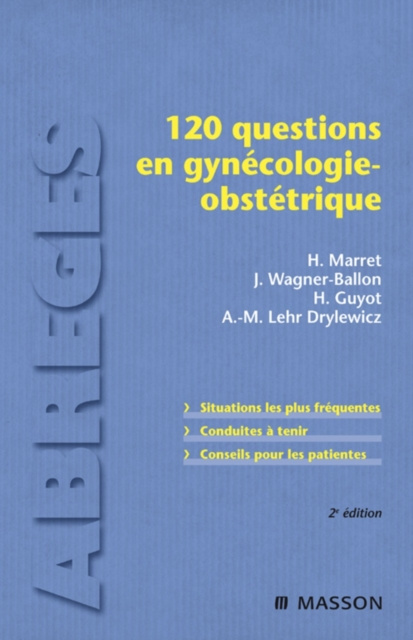 E-kniha 120 questions en gynecologie-obstetrique Henri Marret