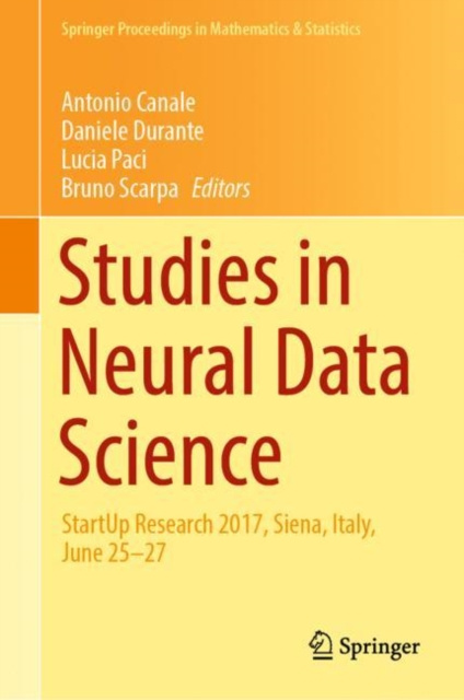 E-kniha Studies in Neural Data Science Antonio Canale
