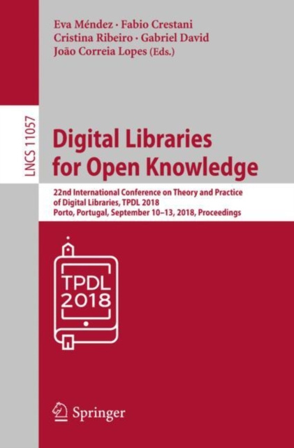 E-book Digital Libraries for Open Knowledge Eva Mendez