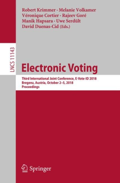 E-book Electronic Voting Robert Krimmer