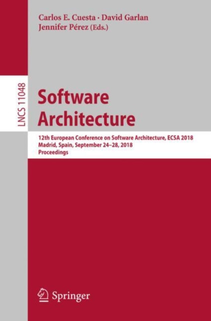 E-kniha Software Architecture Carlos E. Cuesta