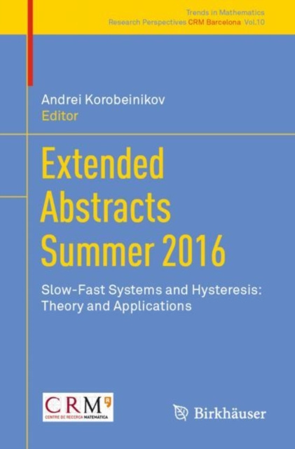 E-knjiga Extended Abstracts Summer 2016 Andrei Korobeinikov