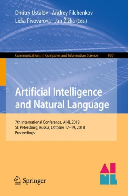 E-book Artificial Intelligence and Natural Language Dmitry Ustalov