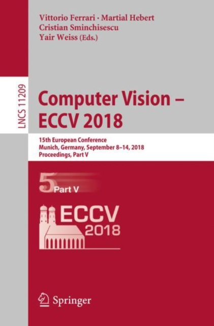 E-knjiga Computer Vision - ECCV 2018 Vittorio Ferrari