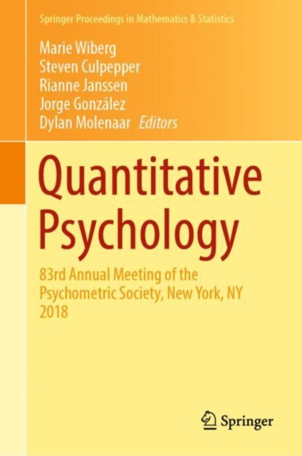 E-book Quantitative Psychology Marie Wiberg