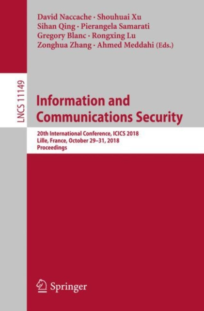 E-book Information and Communications Security David Naccache