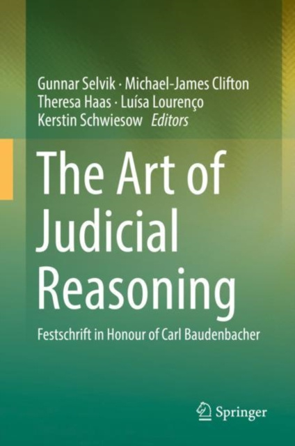 E-knjiga Art of Judicial Reasoning Gunnar Selvik