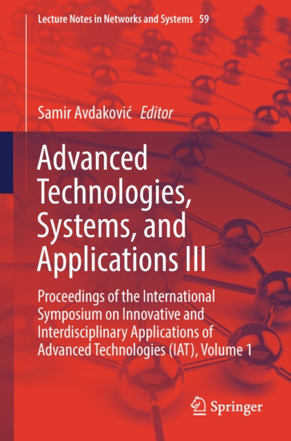 E-knjiga Advanced Technologies, Systems, and Applications III Samir Avdakovic