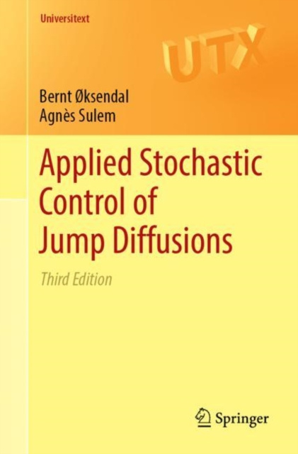 E-kniha Applied Stochastic Control of Jump Diffusions Bernt oksendal