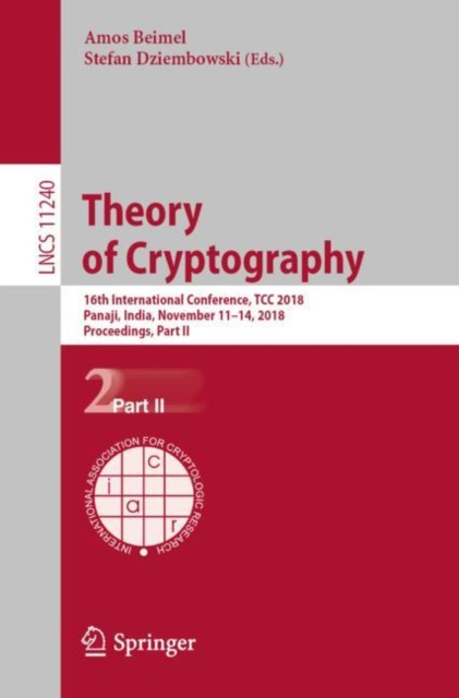 E-book Theory of Cryptography Amos Beimel