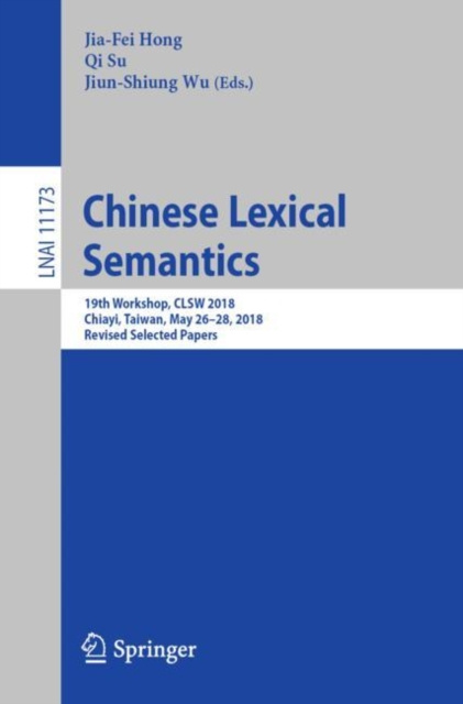 E-kniha Chinese Lexical Semantics Jia-Fei Hong