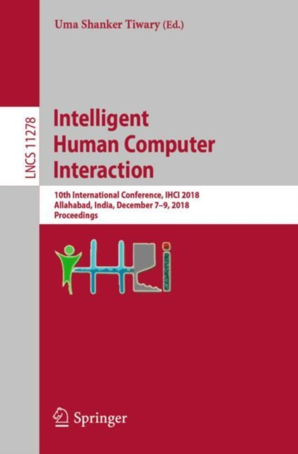 E-knjiga Intelligent Human Computer Interaction Uma Shanker Tiwary