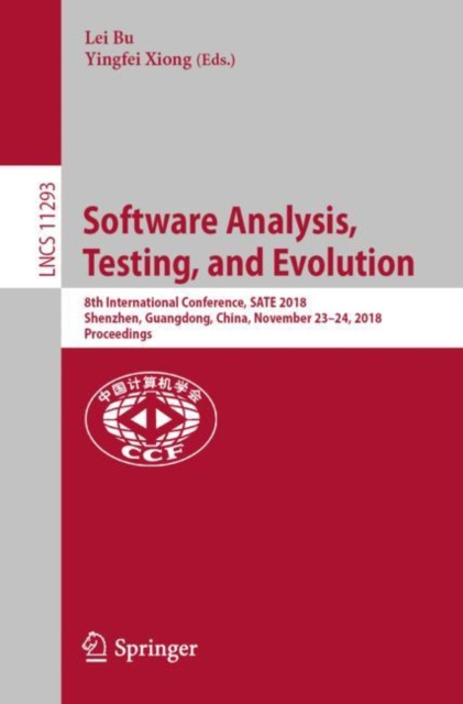 E-knjiga Software Analysis, Testing, and Evolution Lei Bu