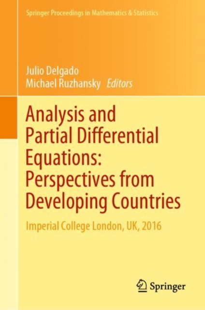 E-book Analysis and Partial Differential Equations: Perspectives from Developing Countries Julio Delgado