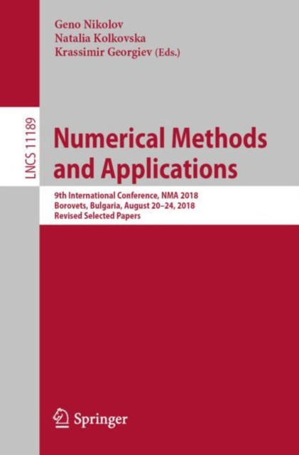 E-kniha Numerical Methods and Applications Geno Nikolov