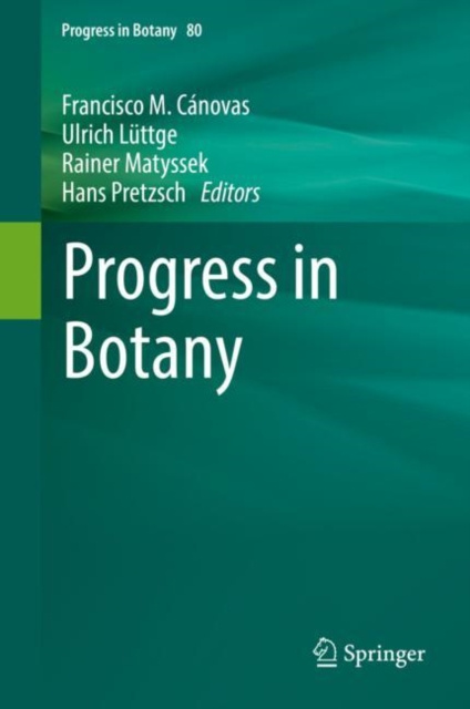 E-kniha Progress in Botany Vol. 80 Francisco M. Canovas