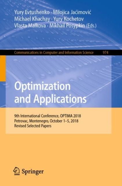 ebook Optimization and Applications Yury Evtushenko