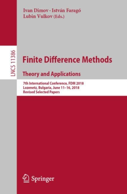 E-kniha Finite Difference Methods. Theory and Applications Ivan Dimov