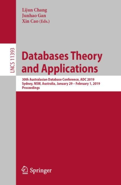 E-book Databases Theory and Applications Lijun Chang
