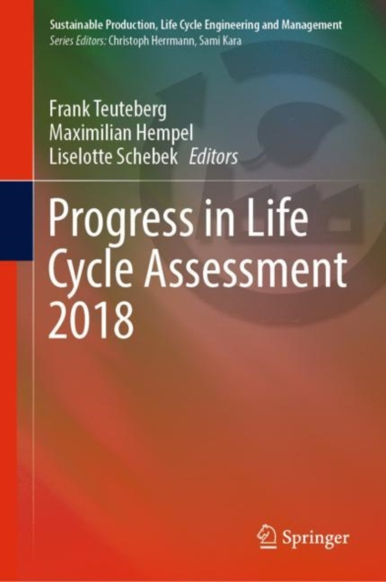 E-book Progress in Life Cycle Assessment 2018 Frank Teuteberg