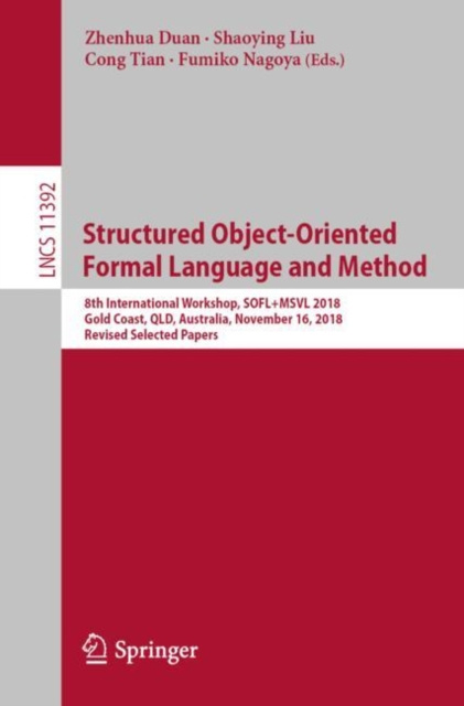 E-knjiga Structured Object-Oriented Formal Language and Method Zhenhua Duan