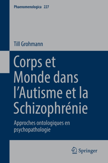 E-kniha Corps et Monde dans l'Autisme et la Schizophrenie Till Grohmann