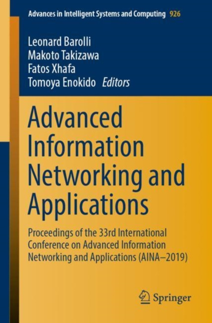 E-kniha Advanced Information Networking and Applications Leonard Barolli